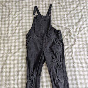 Old Navy Distressed Overalls